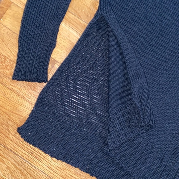 NWOT Marcella Moda Cold Shoulder Mock Neck Sweater - Picture 8 of 14